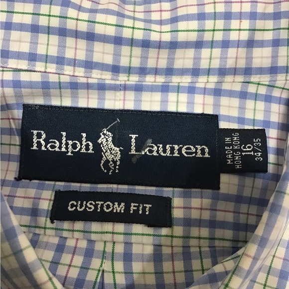 NWOT Beautiful Ralph Lauren Long Sleeve Casual Button Down Shirt - Picture 4 of 4